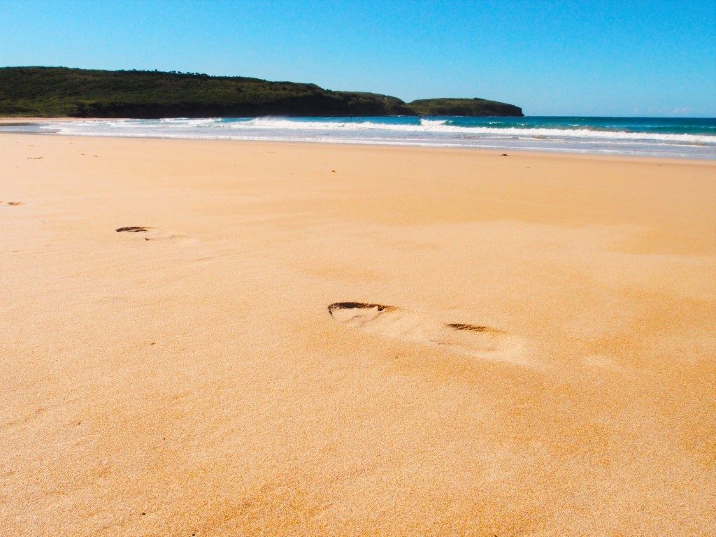 Killalea Beach Footprints
