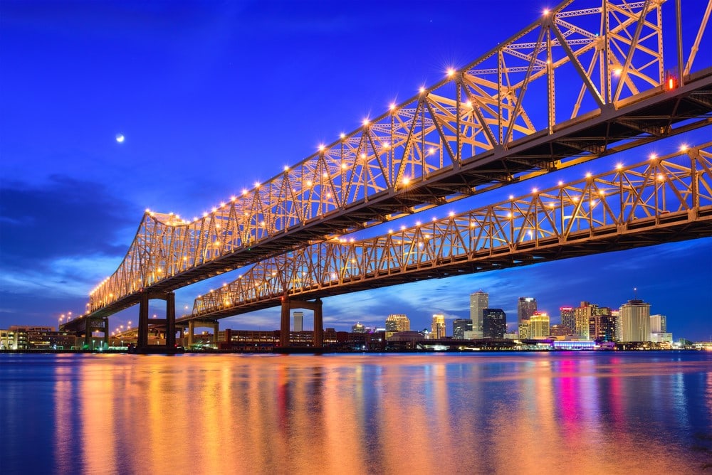 Places to travel on a budget New Orleans, USA