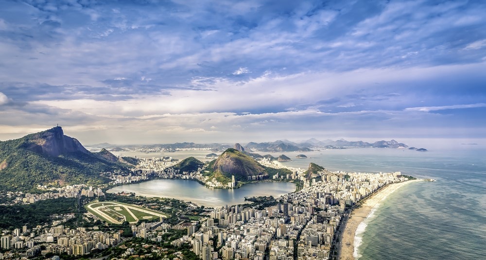 Facts about Rio Rio has the bluest sky