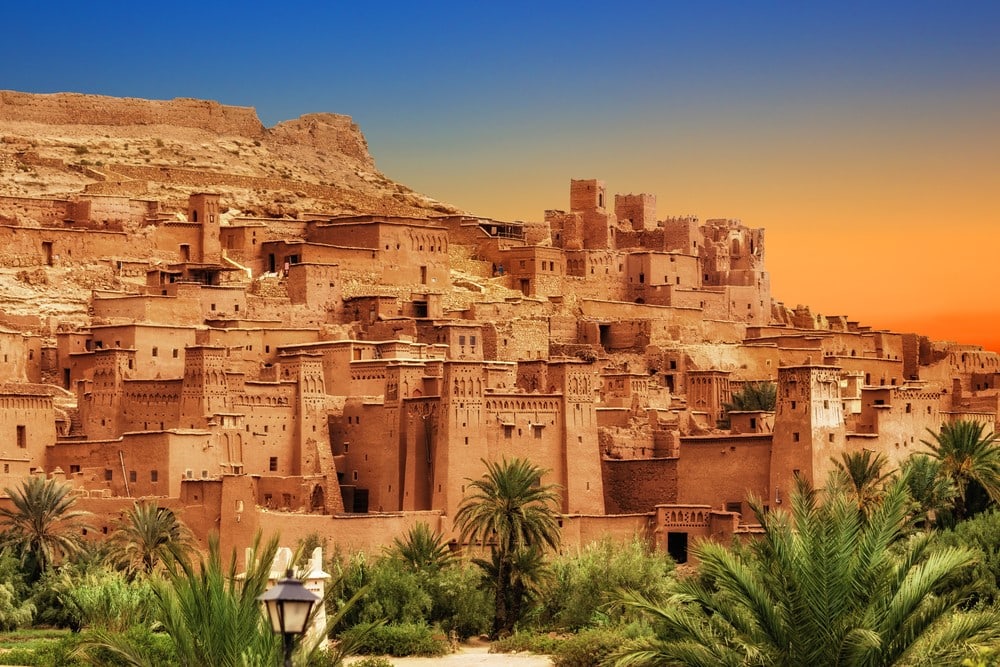 Destinations from films and TV Kasbah Ait Ben Haddou, Morocco