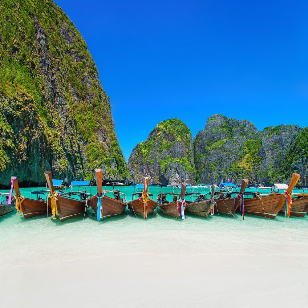 Destinations from films and TV Ko Phi Phi Leh, Thailand
