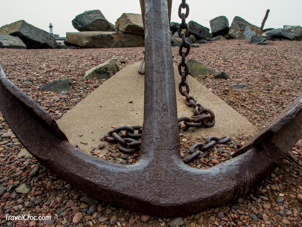 Anchor displayed in Duluth