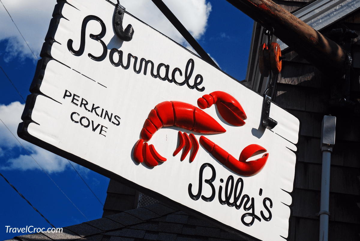 Barnacle Billy's seafood restaurant in Ogunquit Maine