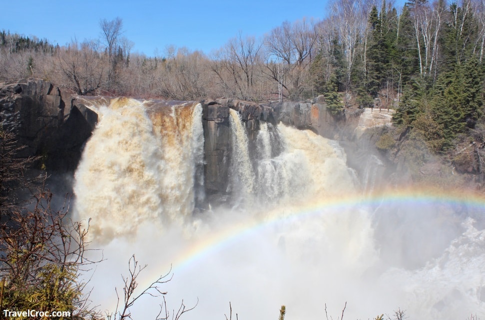 Waterfalls in MN High Falls Waterfall Grand Portage