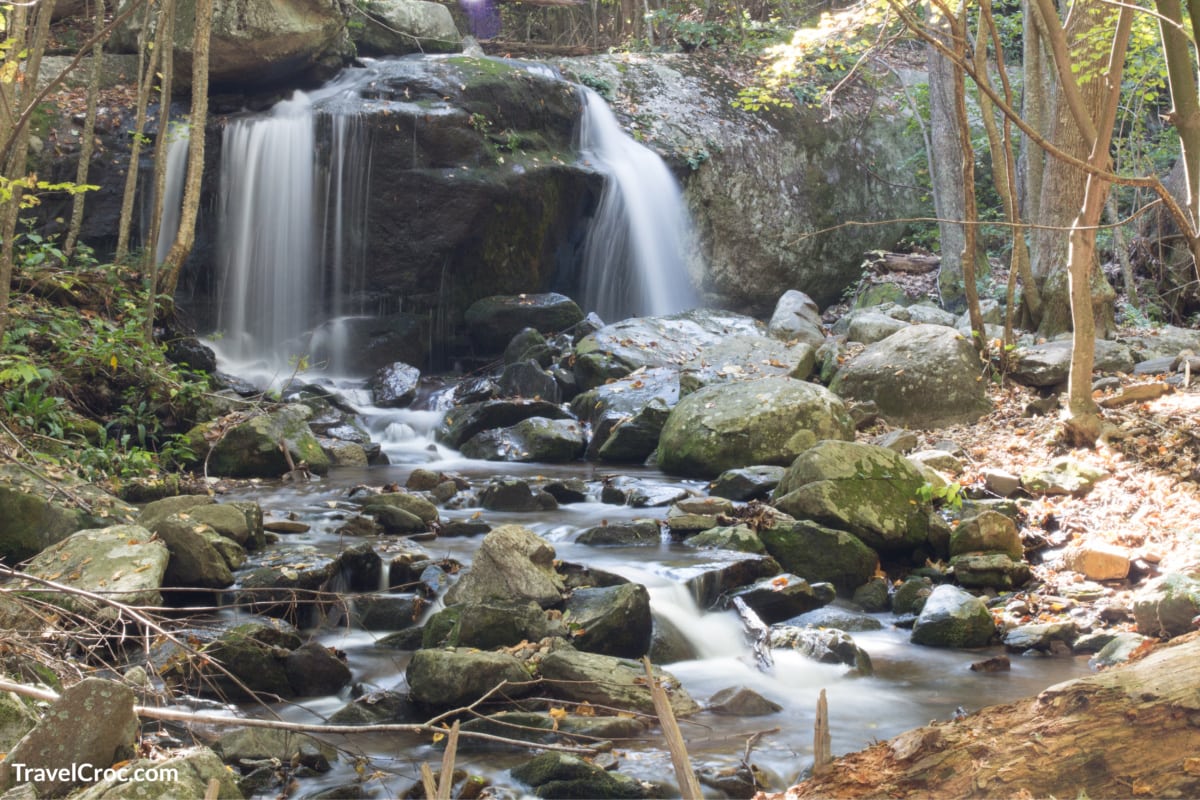 Apple Orchard Falls Hiking Trail and Waterfalls in Buchanan Virginia Fall