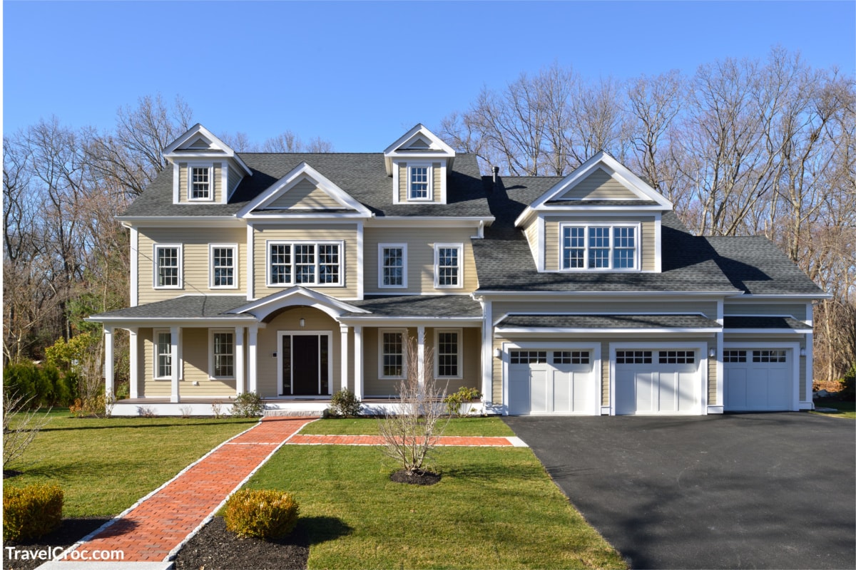 Beautiful homes in New England area