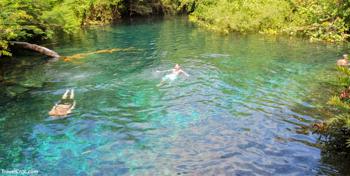 Best time to visit Punta Cana for nature swimming activities is February.