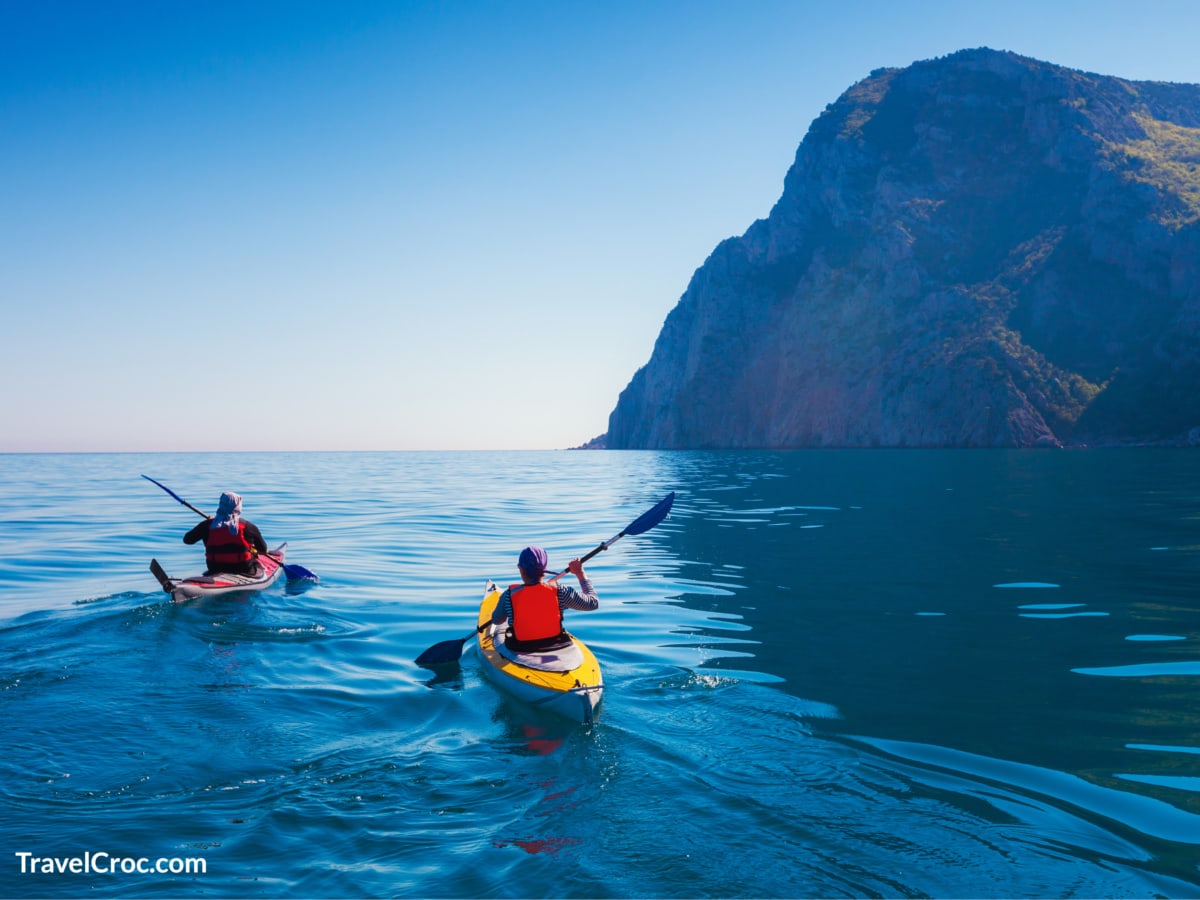 Go Sea Kayaking things to do on Ocra Island