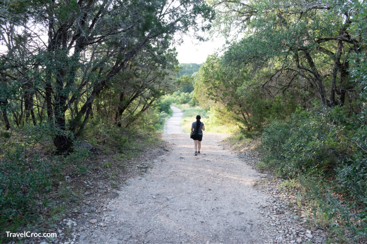 Hiking trail in San Antonio