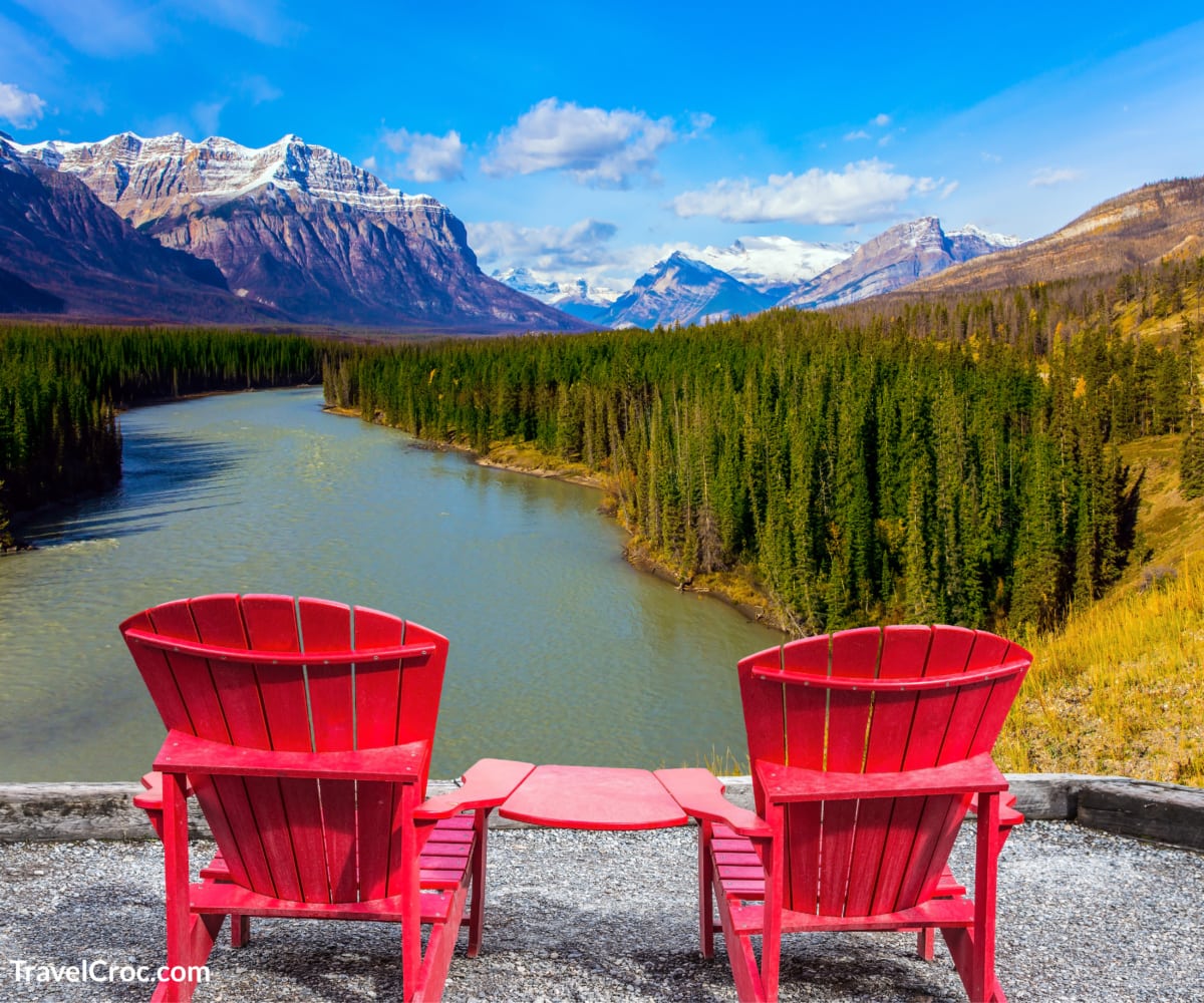 Kootenay Park’s Red Chairs
