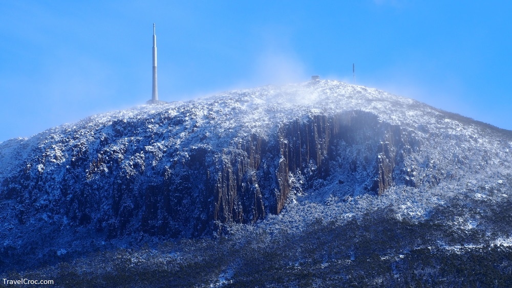 Mount Wellington, Tasmania - Does it snow in Australia?