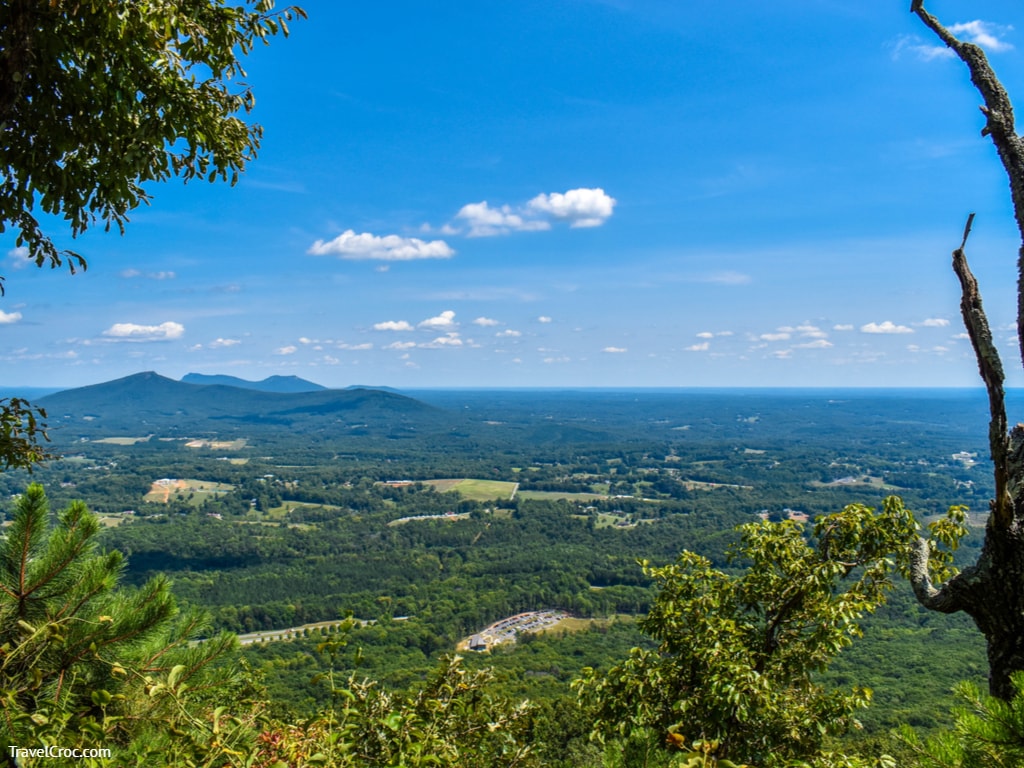 View from the top of Pilot Mountain