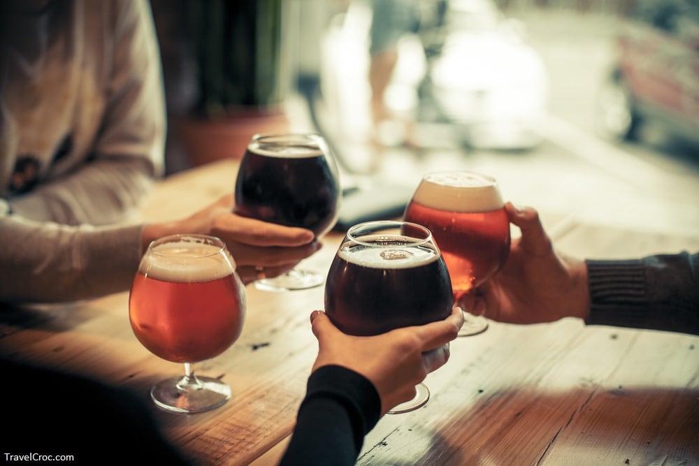 Beer glasses cheers friends -Breweries in Rocky Mount, NC
