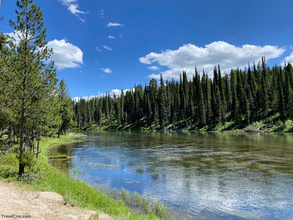 Caribou-Targhee National Forest Island Par Idaho United States - Seattle To Yellowstone Road Trip