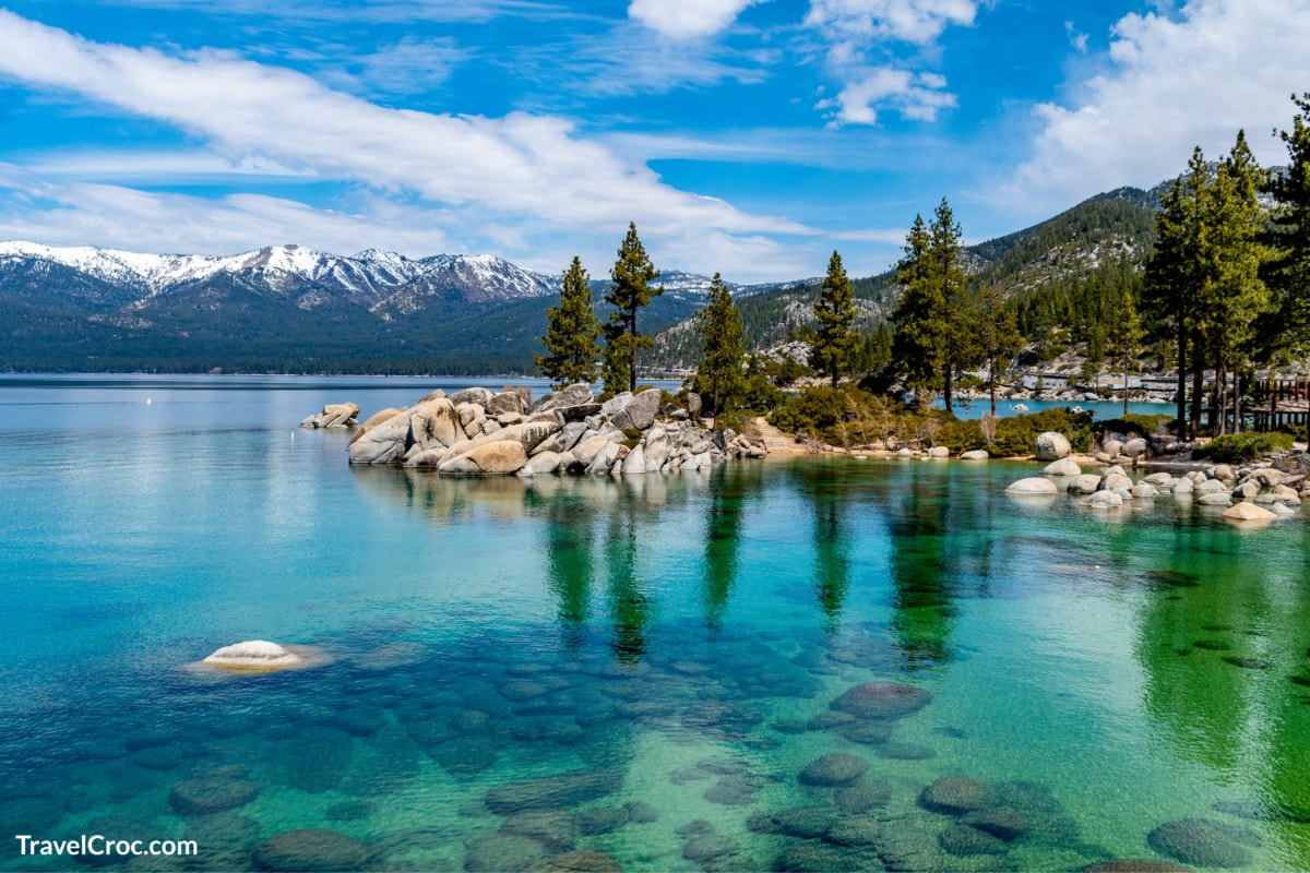 Lake Tahoe beautiful clear waters