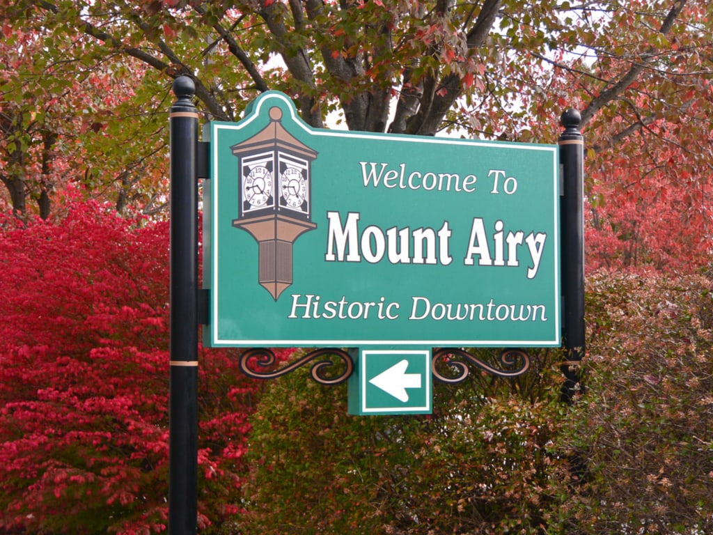 Mount Airy North Carolina
