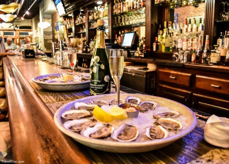 Best time of year to visit Cape Cod - Oysters and Champagne from Cape Cod MA
