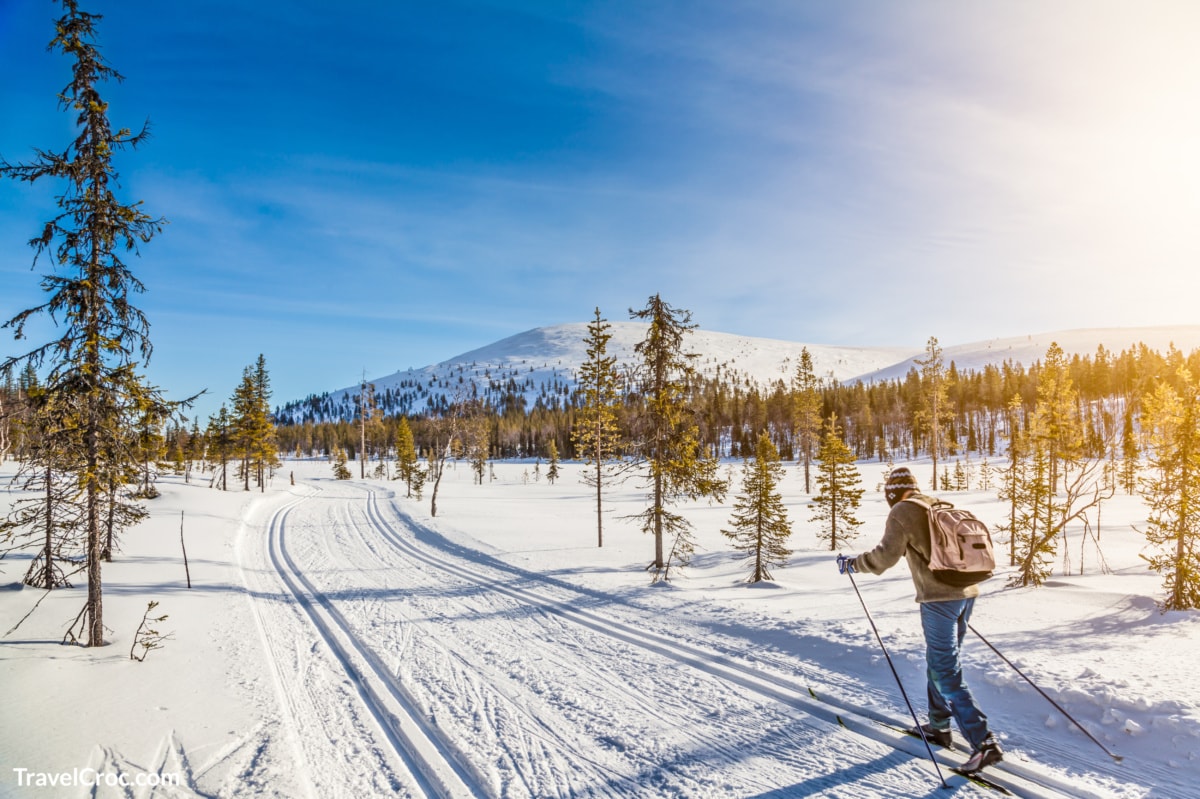 Things to do in the Poconos - cross country skiing