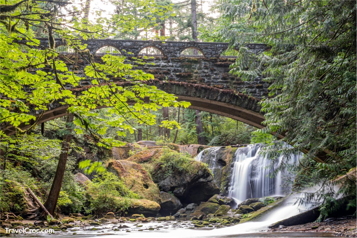 Whatcom Falls - waterfall hikes near Seattle 
