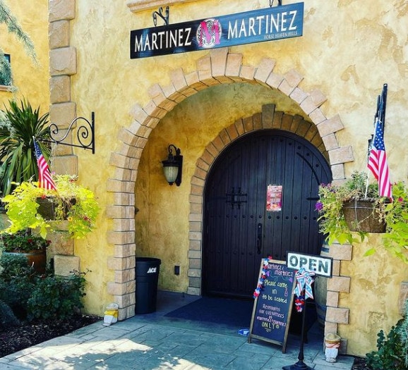 Martinez and Martinez Winery entrance - Prosser Washington Wineries
