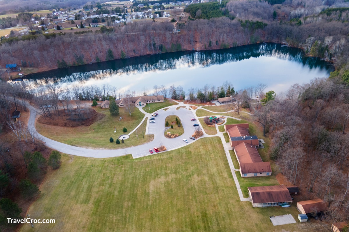 Aerial View of Twin Lakes Park