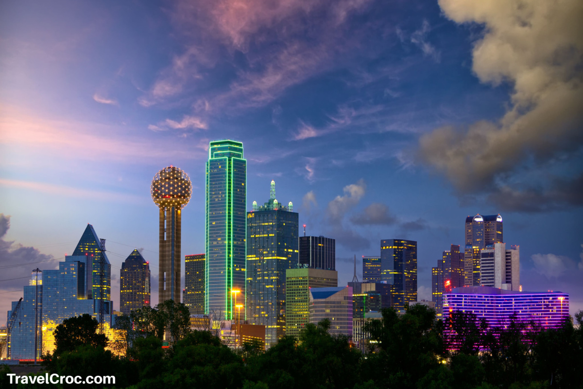 Dallas City Skyline at night