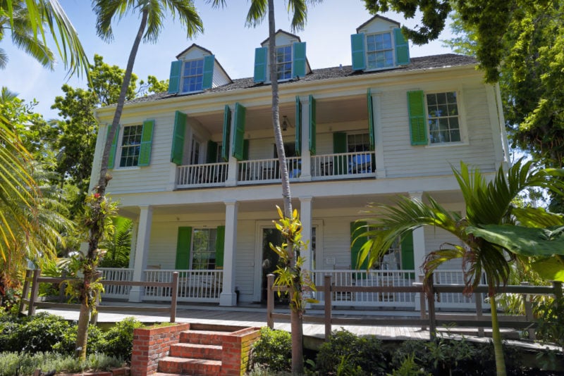 KEY WEST, FLORIDA - The Audubon House and Tropical Gardens offers visitors a chance to revisit life in Key West in the mid-19th century.