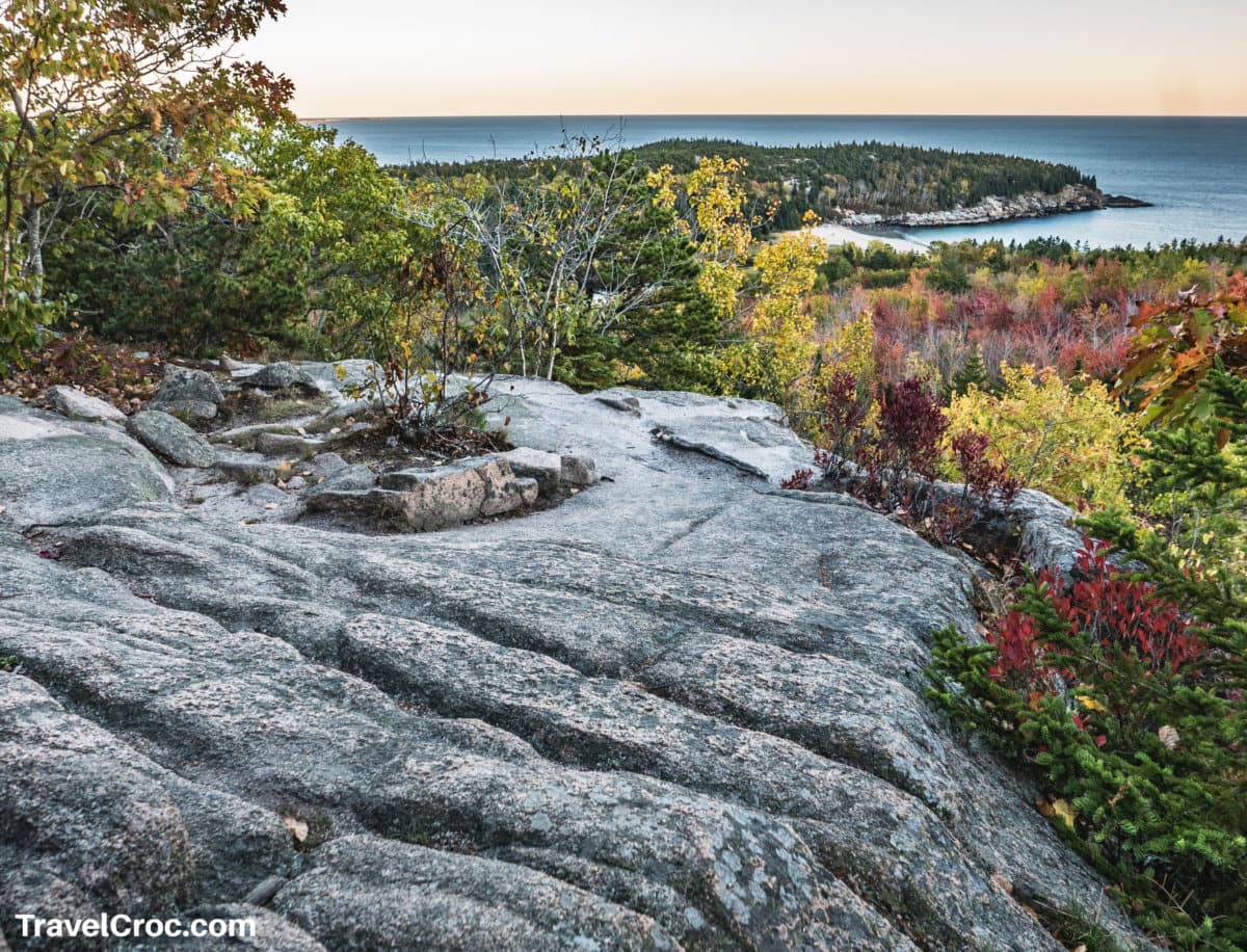 View of Great Head from Granite Overlook, Acadia National Park