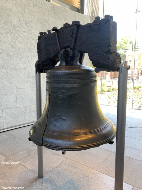 The Liberty Bell is an iconic symbol of American independence, located in Philadelphia, Pennsylvania