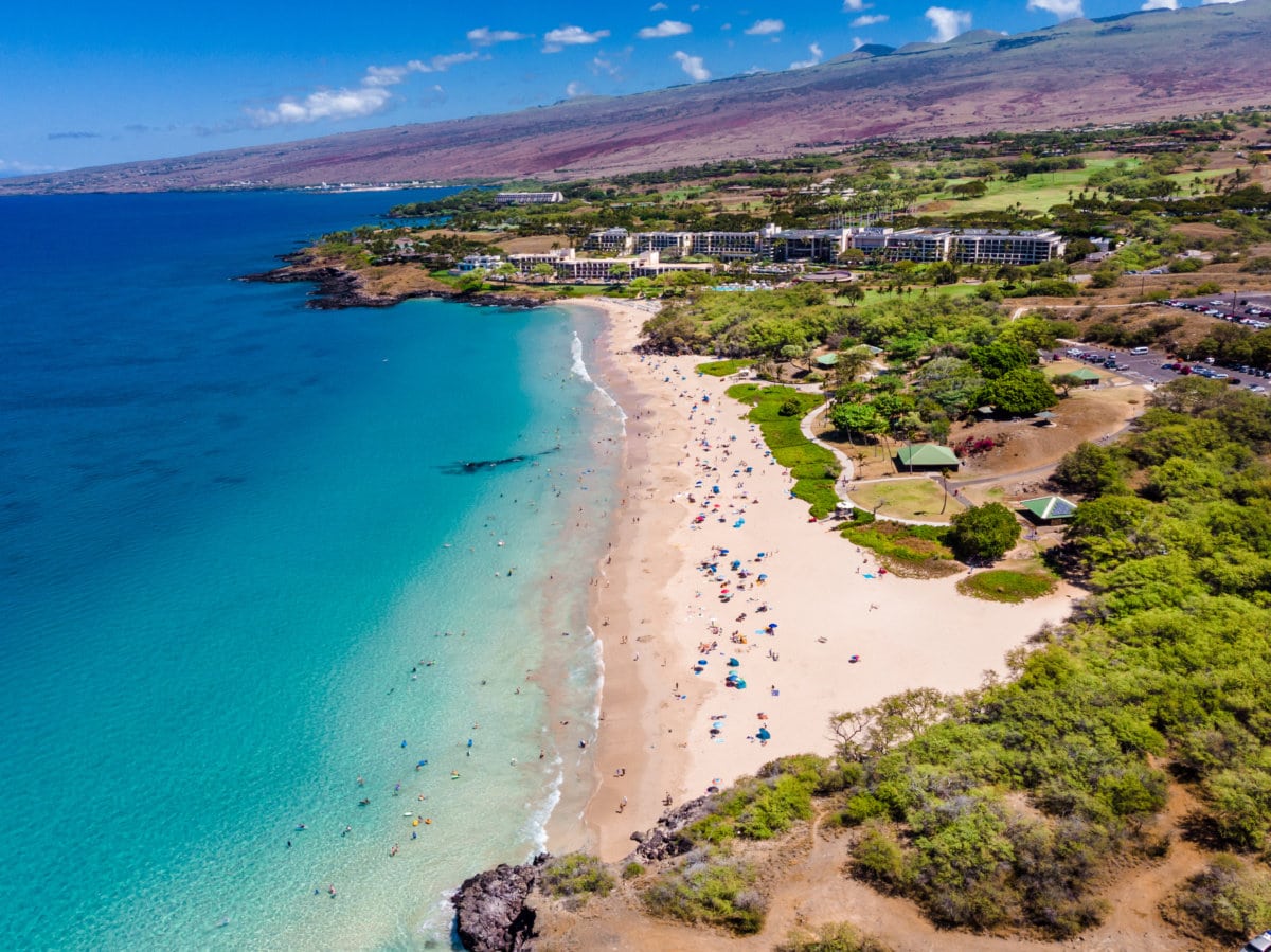 best beaches big island Hawaii
